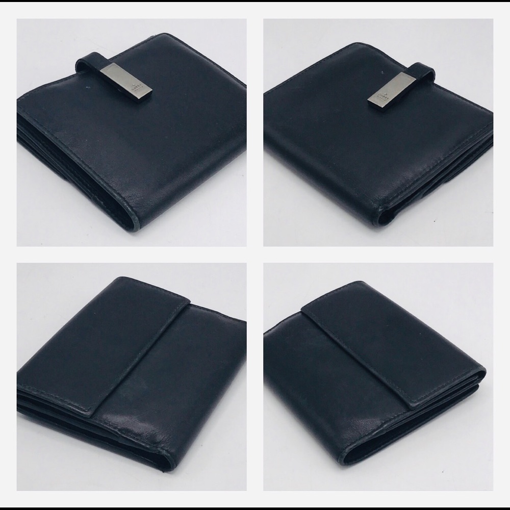Gucci Black Wallet with Silver Accent - Picture 14 of 14